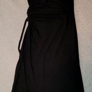 Fiestar- one shoulder- Side Detail Dress- Small